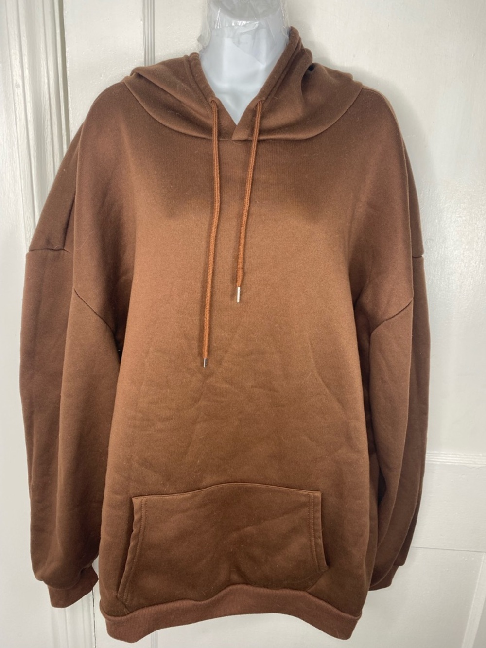 Brown Frog Western Graphic Sweatshirt Hoodie - Picture 3 of 4